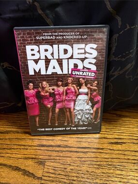 Bridesmaids (Unrated) DVD - Pink & White Cover